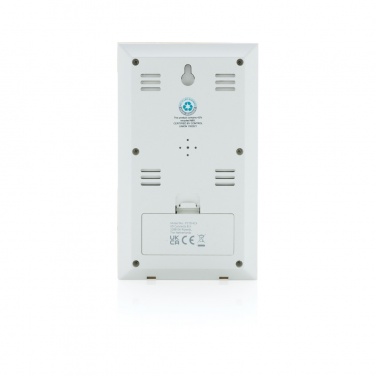 Logotrade corporate gift image of: Utah RCS rplastic and bamboo weather station