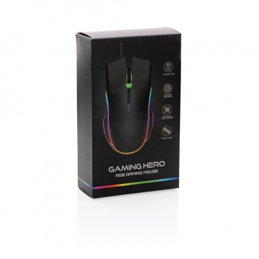 Logo trade promotional giveaway photo of: RGB gaming mouse