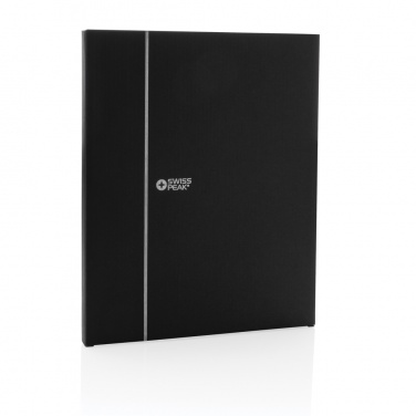 Logo trade promotional giveaways image of: Swiss Peak RCS recycled PU 10W wireless charging mousepad