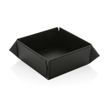 Logotrade promotional product picture of: Swiss Peak RCS recycled PU foldable magnetic storage tray