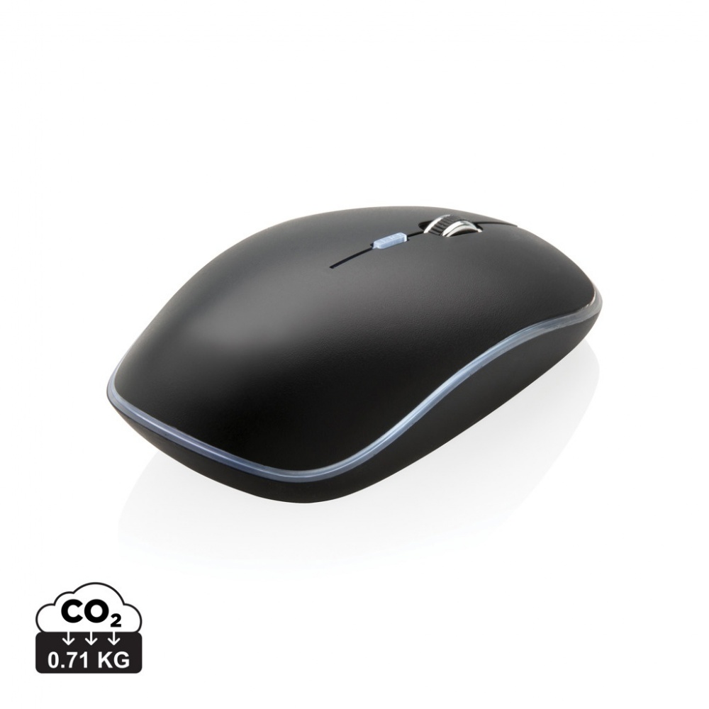 Logo trade promotional products image of: Light up logo wireless mouse