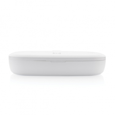 Logotrade corporate gift image of: UV-C steriliser box with 5W wireless charger