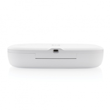 Logo trade promotional merchandise picture of: UV-C steriliser box with 5W wireless charger