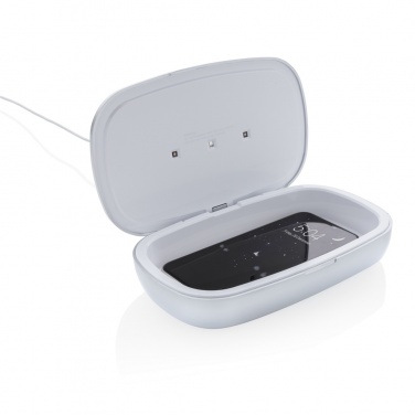 Logotrade promotional product image of: Rena UV-C steriliser box with 5W wireless charger
