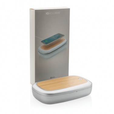 Logo trade promotional giveaways picture of: Rena UV-C steriliser box with 5W wireless charger
