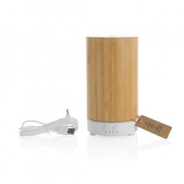 Logo trade promotional giveaways image of: RCS recycled plastic and bamboo aroma diffuser
