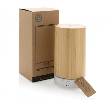 Logotrade promotional gifts photo of: RCS recycled plastic and bamboo aroma diffuser