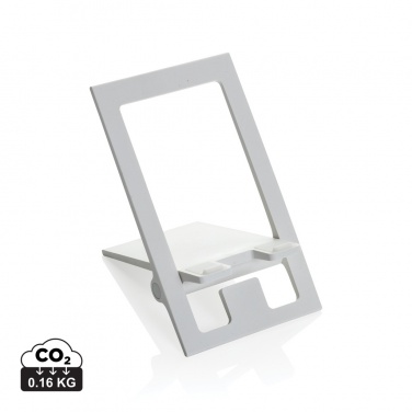Logo trade promotional merchandise image of: SnapStand RCS recycled plastic foldable phone stand