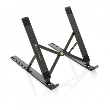 Logo trade advertising product photo of: Terra RCS recycled aluminium universal laptop/tablet stand