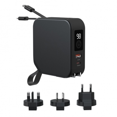 Logotrade promotional merchandise image of: Urban Vitamin Saratoga 5 in 1 universal charger