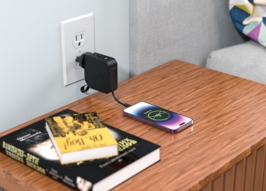 Logotrade business gift image of: Urban Vitamin Saratoga 5 in 1 universal charger