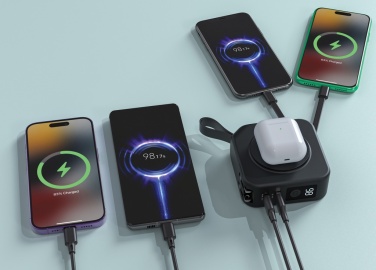 Logotrade promotional product picture of: Urban Vitamin Saratoga 5 in 1 universal charger