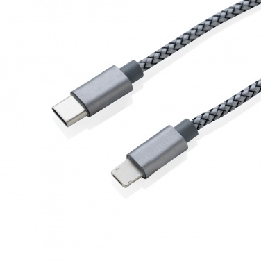 Logo trade advertising products image of: 3-in-1 braided cable