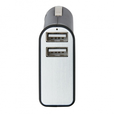 Logotrade promotional giveaway image of: Dual port car charger with belt cutter and hammer