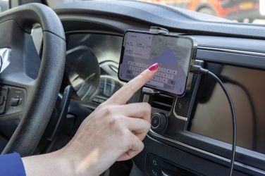 Logotrade promotional giveaway image of: Acar RCS recycled plastic 360 degree car phone holder