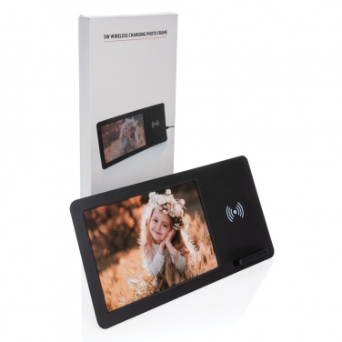 Logotrade promotional product image of: 5W Wireless charger and photo frame
