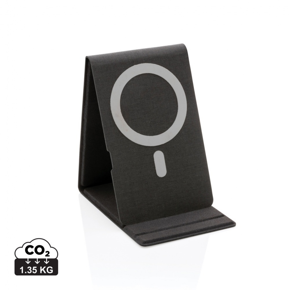 Logotrade promotional giveaways photo of: Artic Magnetic 10W wireless charging phone stand