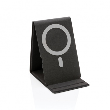 Logotrade promotional products photo of: Artic Magnetic 10W wireless charging phone stand