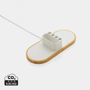 Logotrade advertising product image of: Ontario RCS rplastic 10W dual wireless