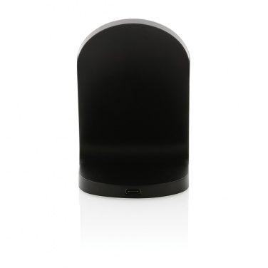 Logo trade promotional products picture of: RCS recycled plastic double coil wireless stand 15W
