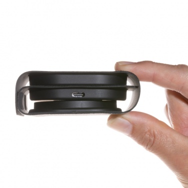 Logotrade promotional giveaway picture of: Swiss Peak RCS rplastic 3-in-1 wireless 15W travel charger