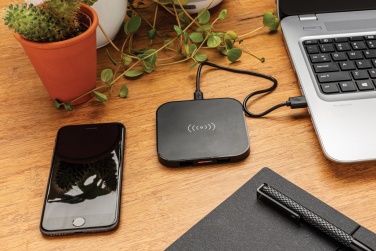 Logotrade business gift image of: Wireless 5W charging pad
