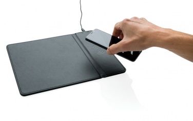 Logotrade business gift image of: Mousepad with 5W wireless charging