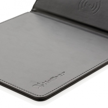 Logotrade promotional gift image of: Mousepad with 5W wireless charging