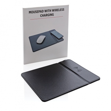 Logotrade promotional giveaway picture of: Mousepad with 5W wireless charging