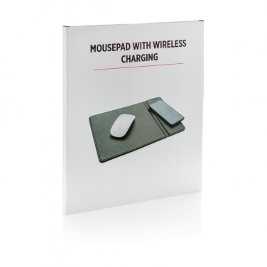 Logotrade promotional giveaways photo of: Mousepad with 5W wireless charging