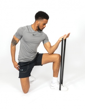 Logotrade promotional item picture of: 4pc elastic fitness bands in pouch