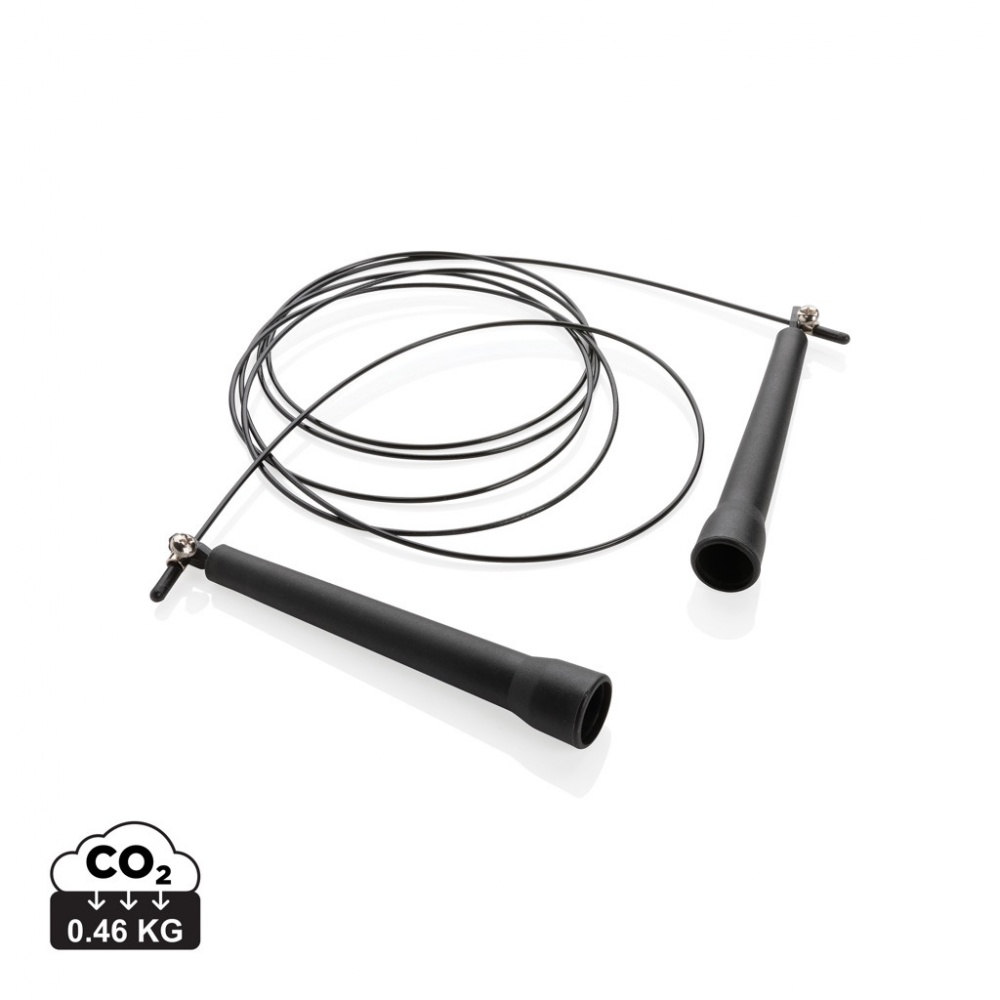 Logo trade business gift photo of: Adjustable jump rope in pouch