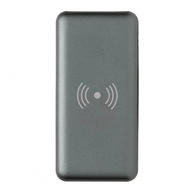 Logo trade promotional giveaways image of: 10.000 mAh Fast Charging 10W Wireless Powerbank with PD