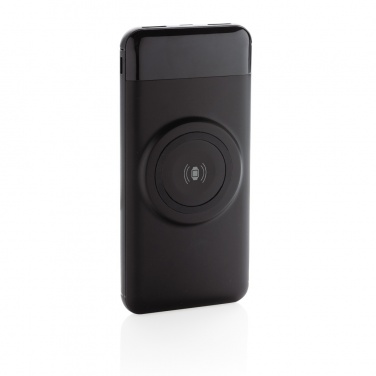Logotrade corporate gift picture of: 10.000 mah wireless powerbank with watch charger