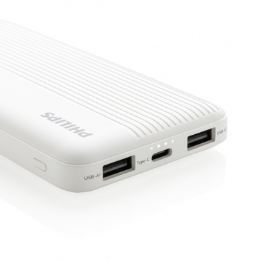 Logotrade corporate gift picture of: Philips 10.000 mAh slim powerbank