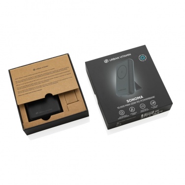 Logotrade promotional product image of: Urban Vitamin Sonoma RCS rplastic 10.000mah powerbank