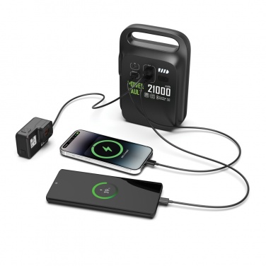 Logotrade promotional merchandise picture of: Power Vault RCS rplastic 21000 mAh portable power station