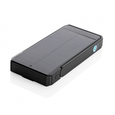 Logotrade corporate gift picture of: Skywave RCS recycled plastic solar powerbank 10000 mAh