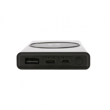 Logotrade promotional giveaways photo of: Terra RCS recycled aluminium 5000 mAh powerbank 5W wireless