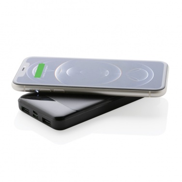 Logotrade advertising product image of: RCS standard recycled plastic wireless powerbank