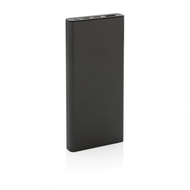 Logo trade promotional gifts image of: Terra RCS recycled 18W aluminium powerbank 10.000 mAh