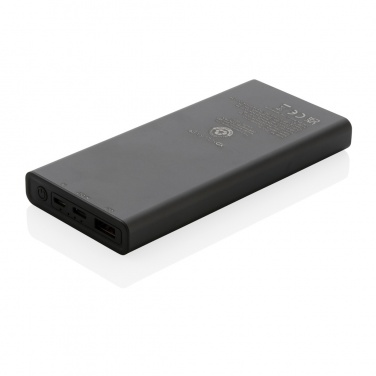 Logotrade business gifts photo of: Terra RCS recycled 18W aluminium powerbank 10.000 mAh