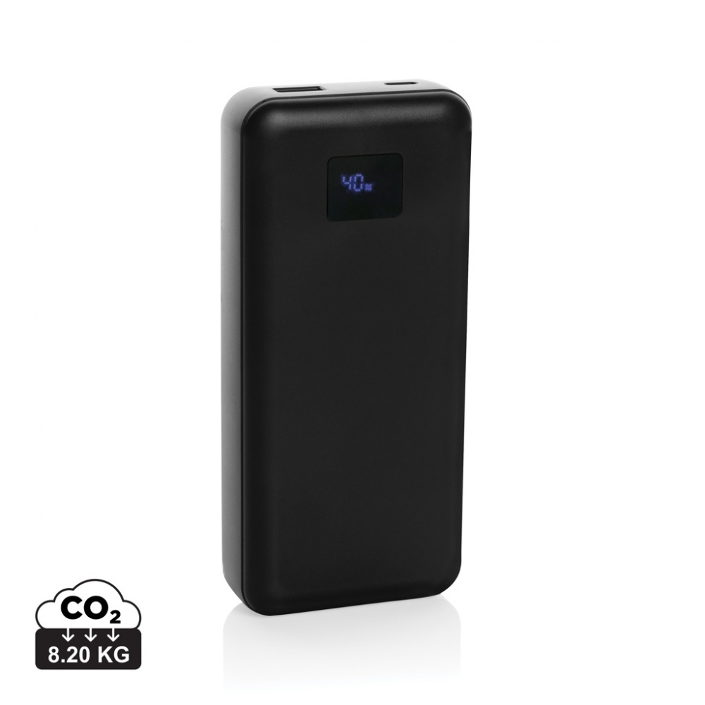 Logotrade promotional merchandise photo of: Gridley RCS rplastic 20000 65W laptop powerbank