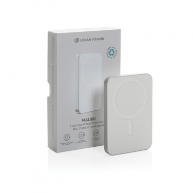 Logotrade promotional gifts photo of: Urban Vitamin Malibu RCS plastic/alu 5000 mah powerbank