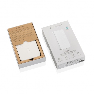 Logo trade promotional gifts picture of: Urban Vitamin Malibu RCS plastic/alu 5000 mah powerbank