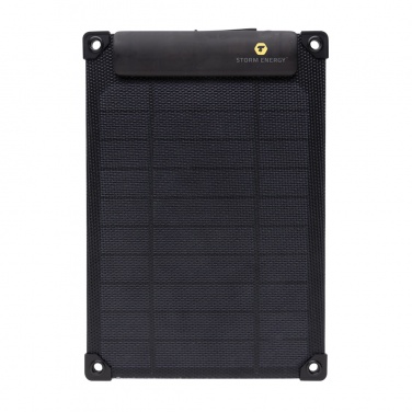 Logo trade promotional giveaway photo of: Solarpulse rplastic portable solar panel 5W