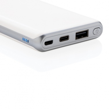 Logo trade promotional item photo of: Ultra fast 10.000 mAh powerbank with PD
