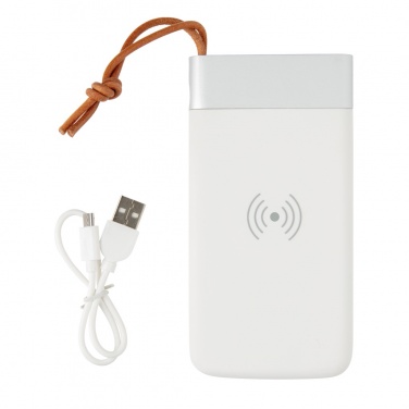 Logotrade corporate gift picture of: Aria 8.000 mAh 5W wireless charging powerbank