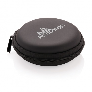 Logo trade corporate gifts picture of: Wireless earbuds in pouch