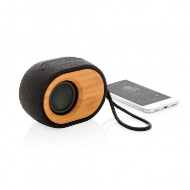 Logo trade promotional gifts picture of: Bamboo X  speaker